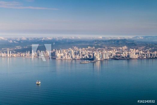 Picture of Skyline of Panama city capital of Panama